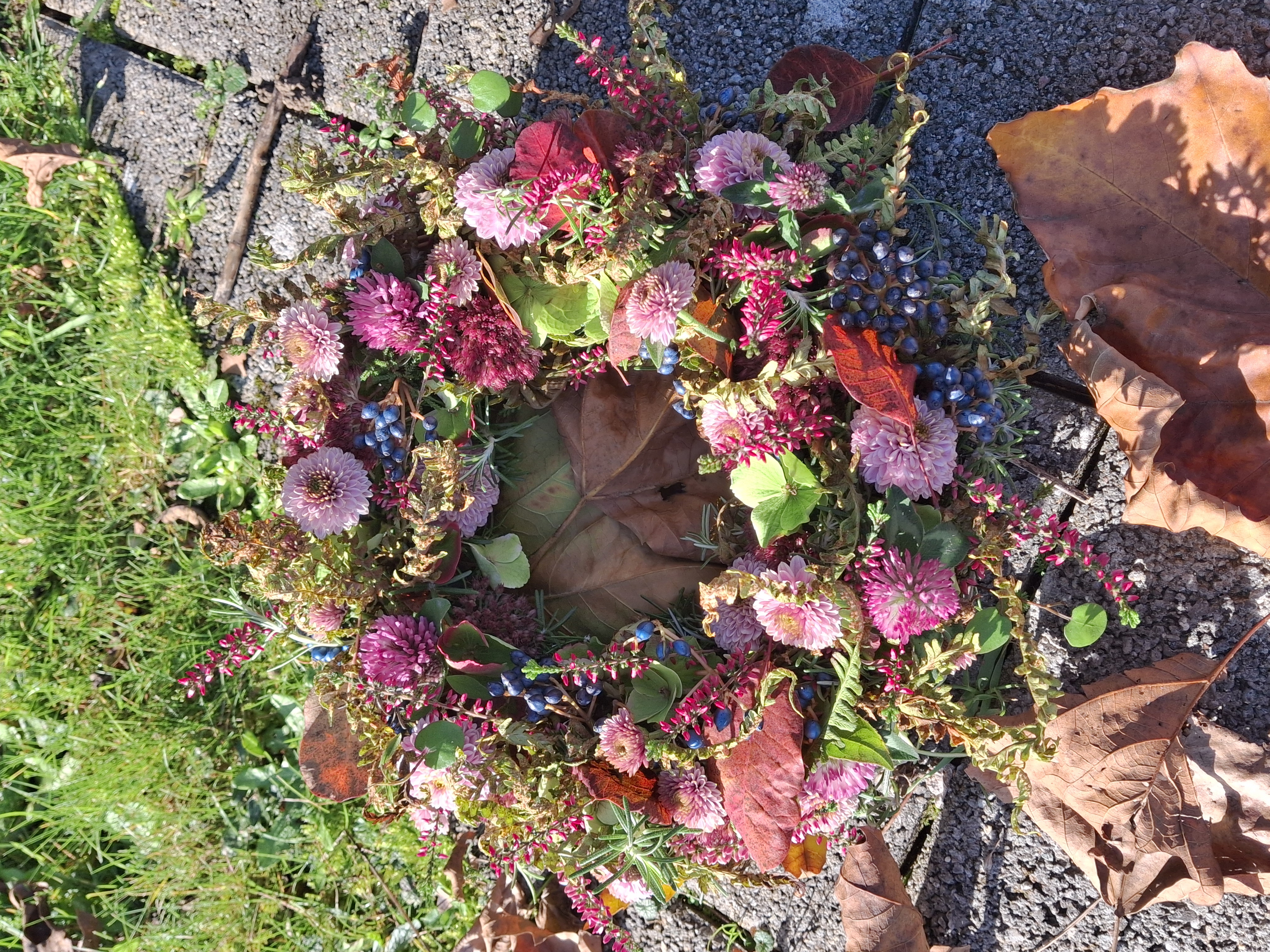 Urnenkranz bunt
