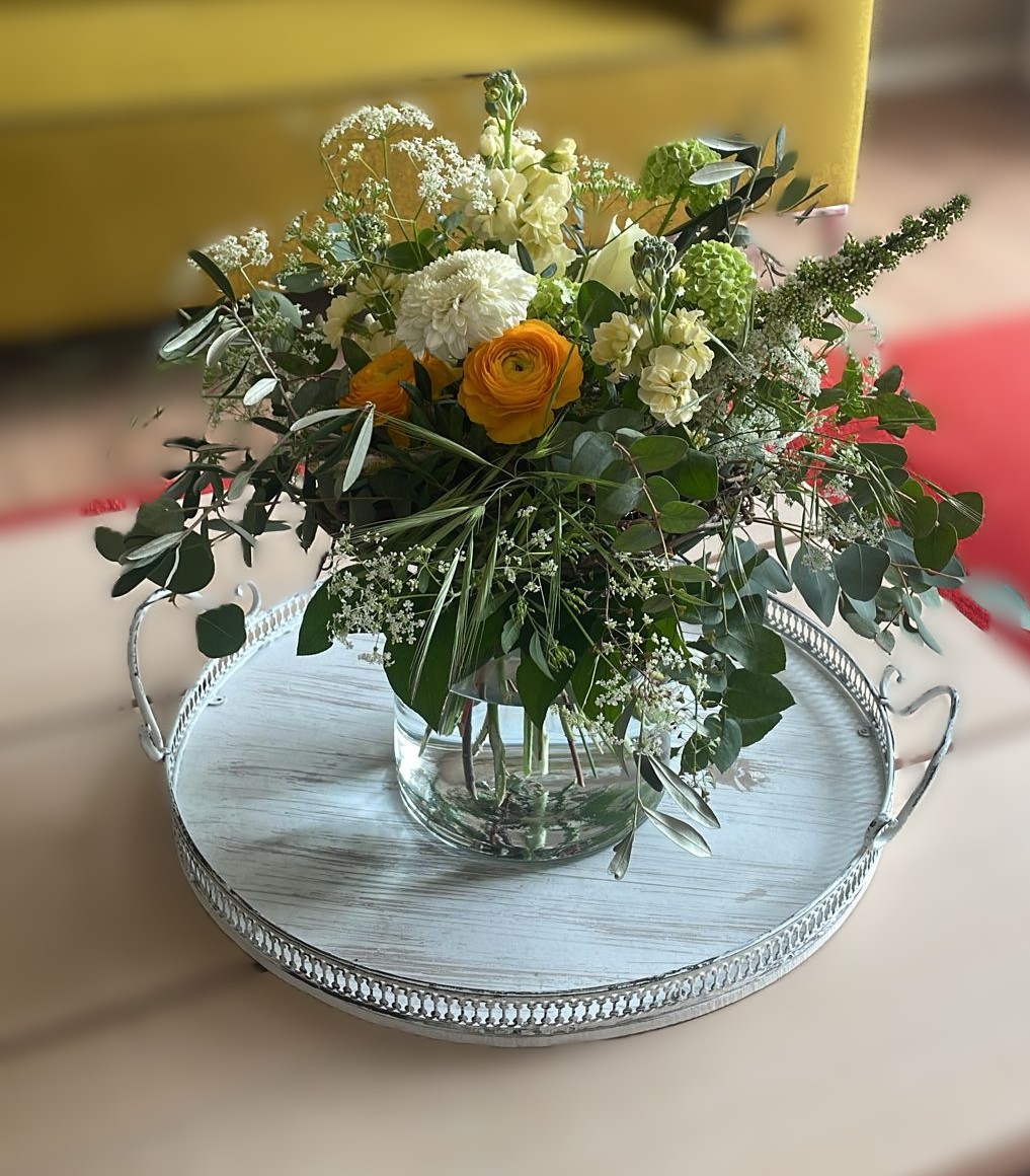 Blumenstrauss weiss, gelb